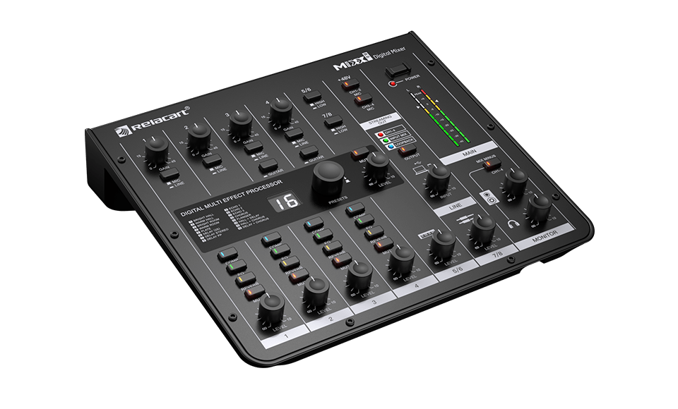 DIGITAL MIXER RELACART MIXX 8.6DIGITAL MIXER